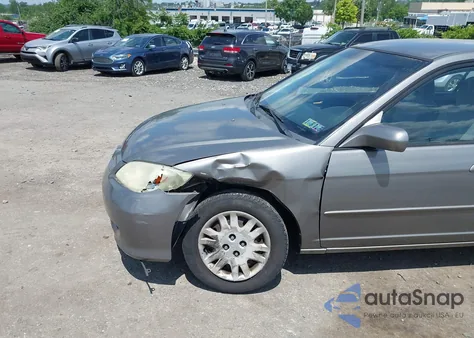 2004 Honda Civic Lx from USA, damaged, VIN 2HGES16534H552734